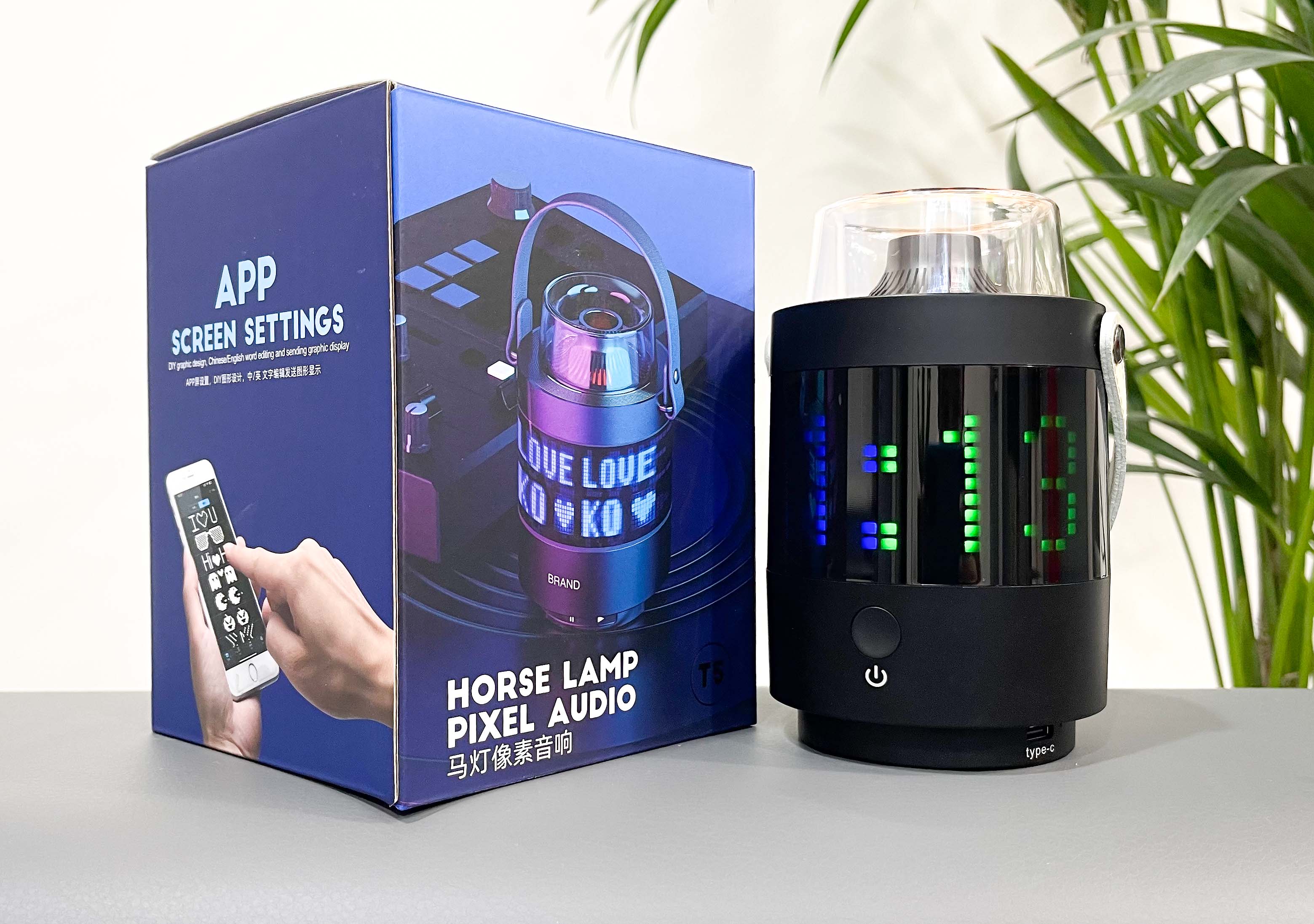 Колонка-фонарь